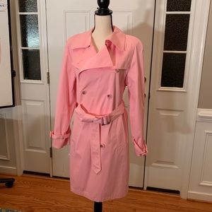Pink Worthington Rain Coat